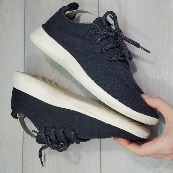Allbirds Mens The Wool Runners Athletic Sneakers shoes sz 9 - Picture 9 of 10